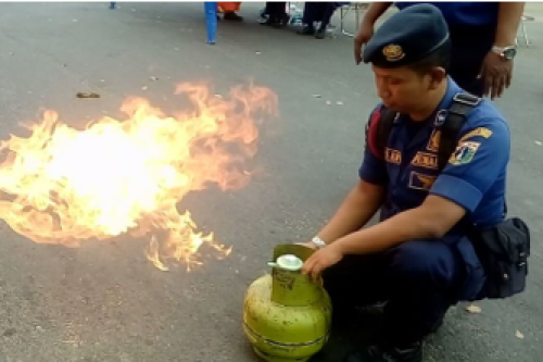 Sosialisasi tabung gas LPG