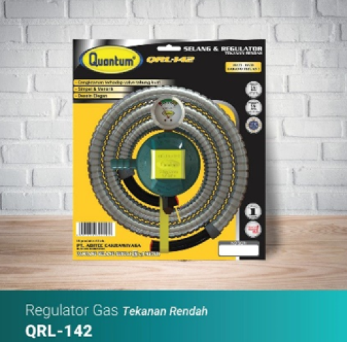 Regulator Selang Quantum Premium dengan Meteran