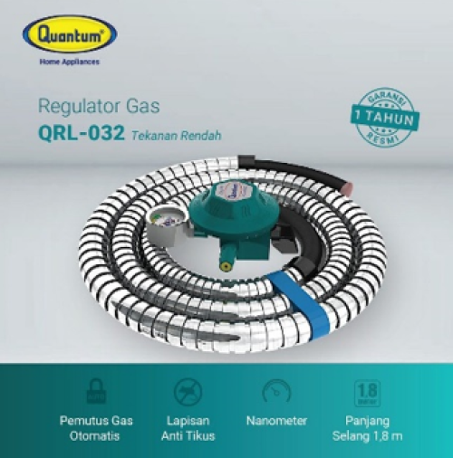 Regulator Selang Quantum dengan Meteran