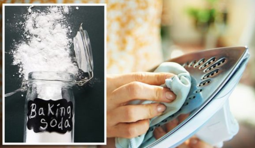 Baking powder untuk membersihkan setrika
