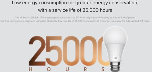 Sistem pelepasan panas pada xiaomi smart lamp
