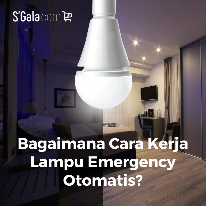 Lampu Led Emergency AC DC