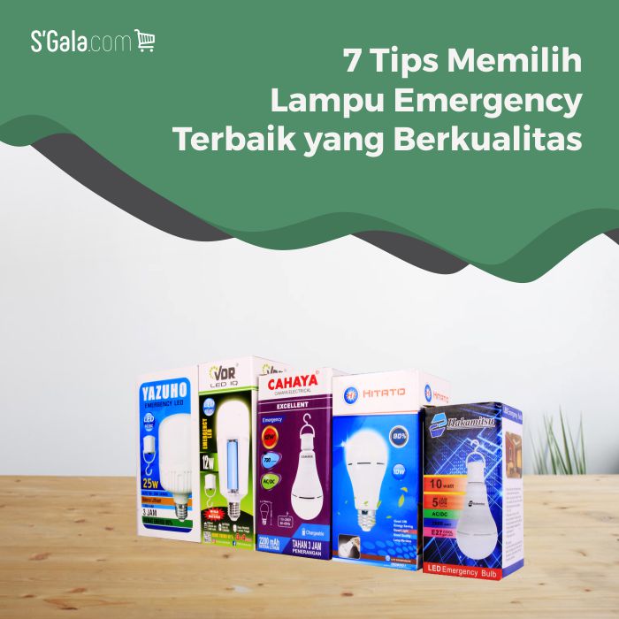 Lampu Emergency Terbaik