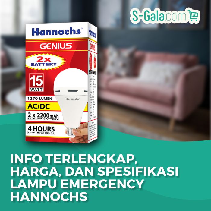 Lampu Emergency Hannochs