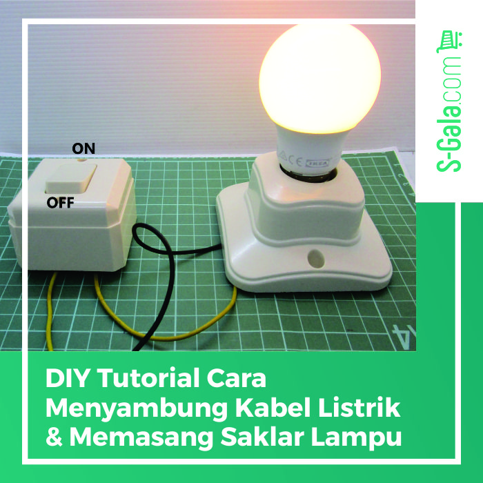 Menyambung Kabel Listrik DIY