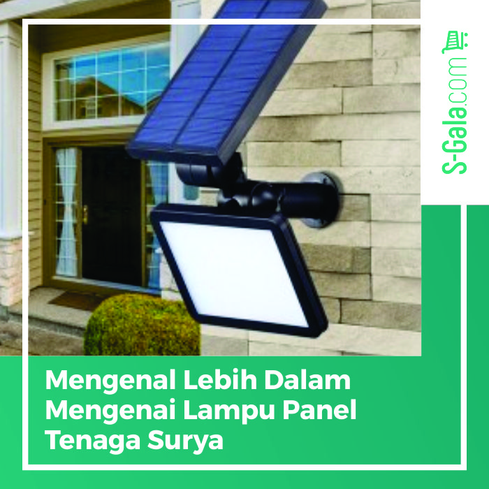 Lampu panel tenaga surya