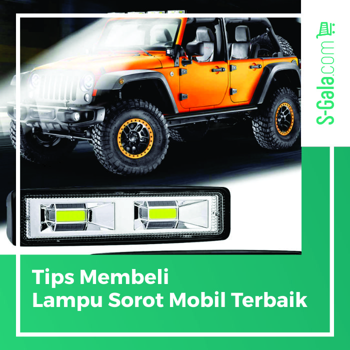 Lampu sorot mobil