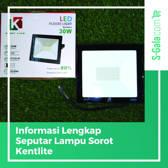 Lampu sorot kentlite