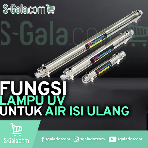 Lampu UV untuk air isi ulang