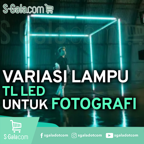 Lampu TL LED untuk fotografi