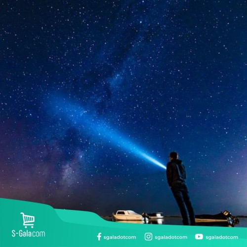 Mengapa Cahaya Senter Terang
