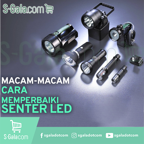 Jenis Lampu pada Senter