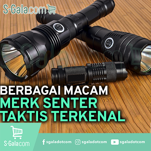 Merk Senter Taktis Terkenal