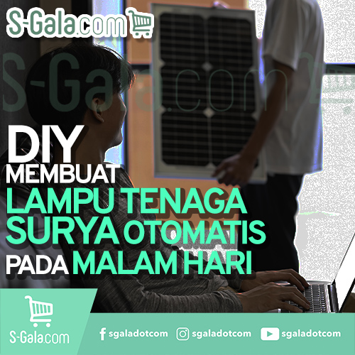 DIY Lampu Tenaga Surya
