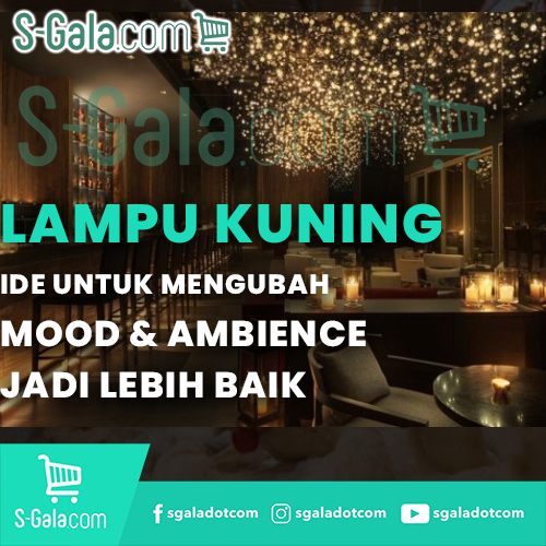 Cover Lampu Kuning Cafe