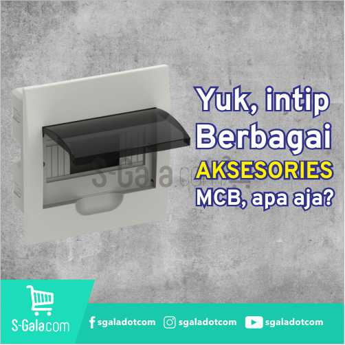 Cover Aksesoris MCB