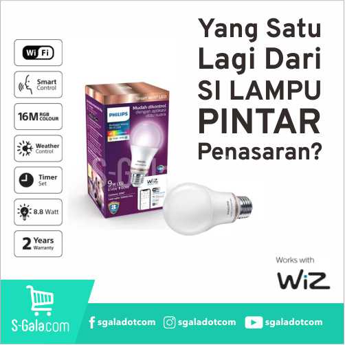 Cover Lampu Pintar Philips