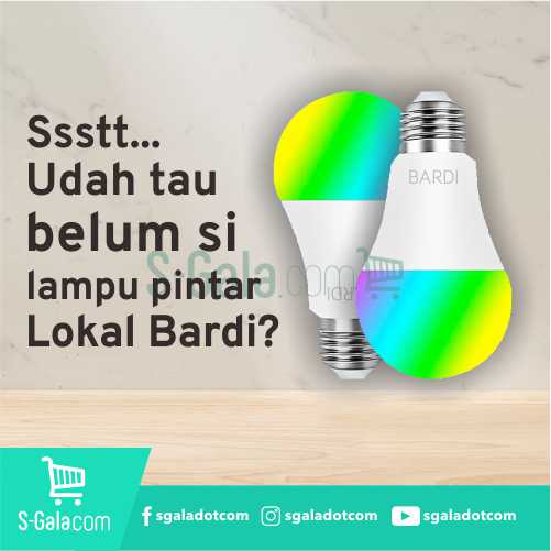 Cover Lampu Pintar Bardi