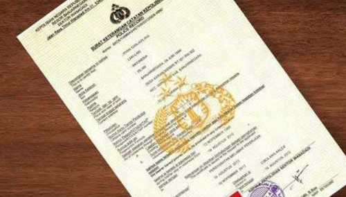 Surat Keterangan Catatan Kepolisian
