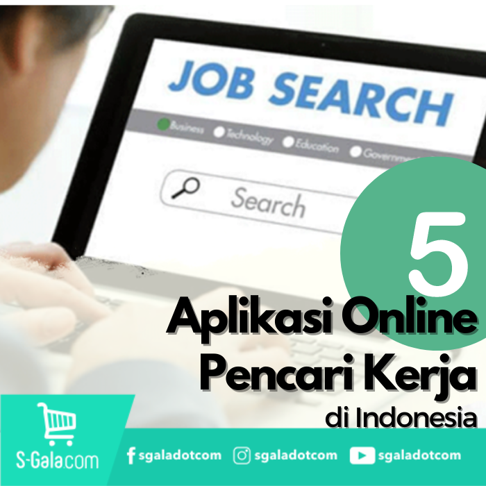 Cover Aplikasi Online Pencari Kerja di Indonesia