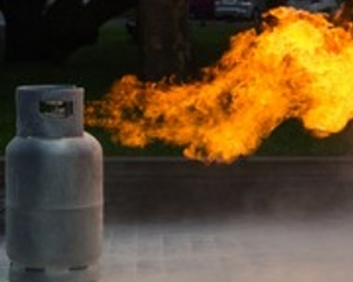 Hindari Api dari Gas