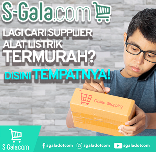S-gala.com supplier alat listrik