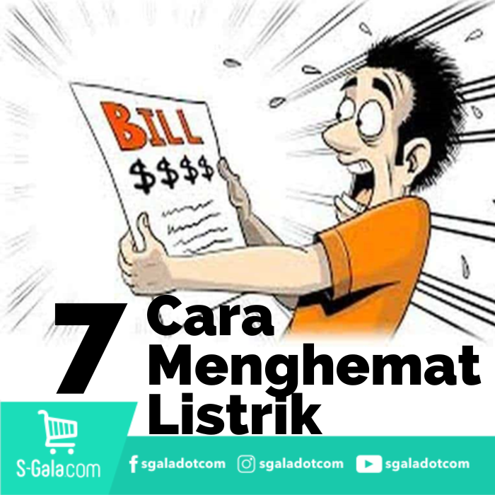 Cara menghemat listrik