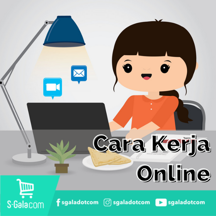 cara kerja online