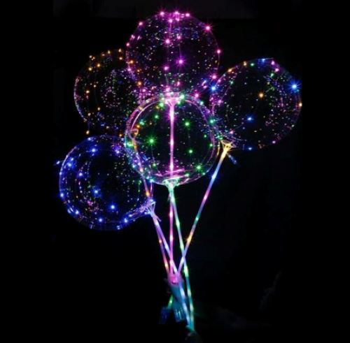 Balon lampu tumblr warna warni