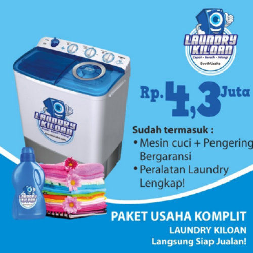 Bisnis laundry modal 5 juta