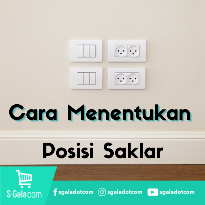 Cover menentukan posisi saklar