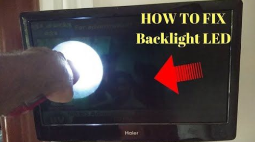 Backlight TV mati
