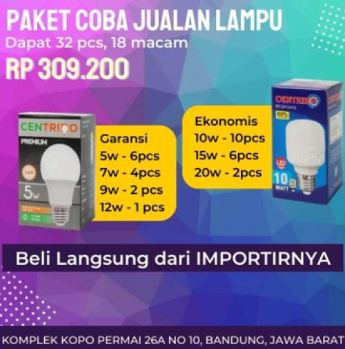Reseller Lampu Bisnis Modal 300 ribuan
