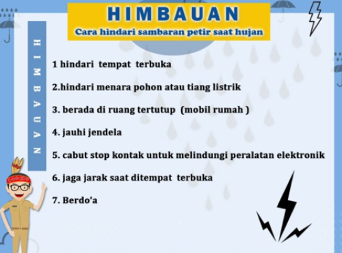Tips tidak tersambar petir