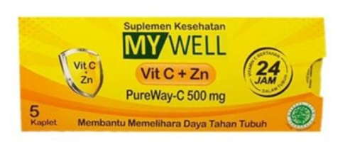 My Well Vitamin C and zinc