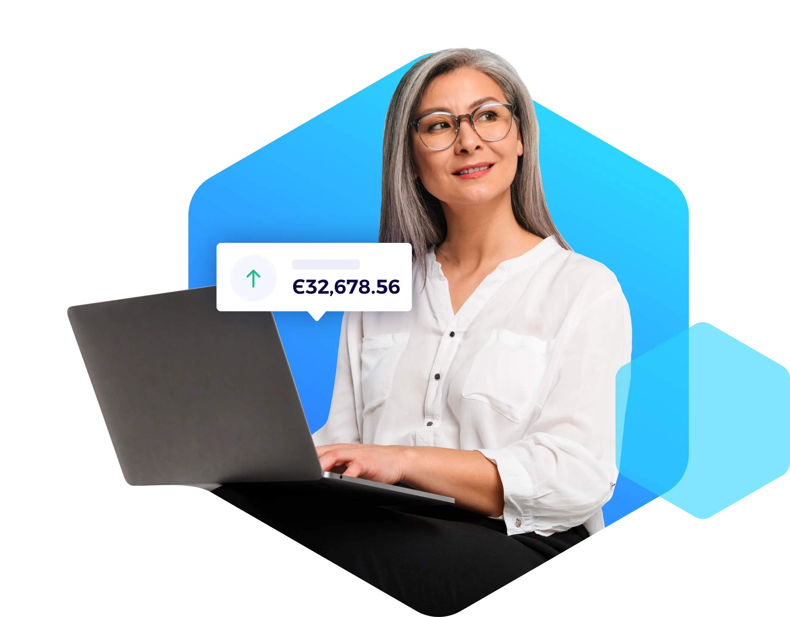 Women with laptop