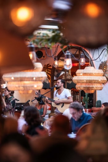 Concert live Le Café Restaurant Saint Tropez
