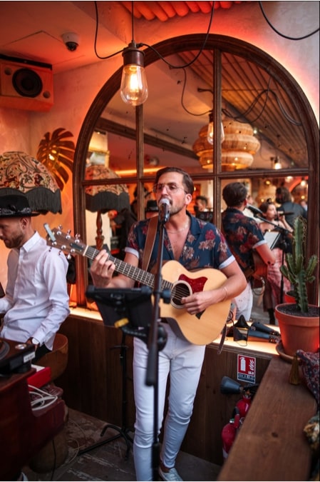 Concert live Le Café Restaurant Saint Tropez