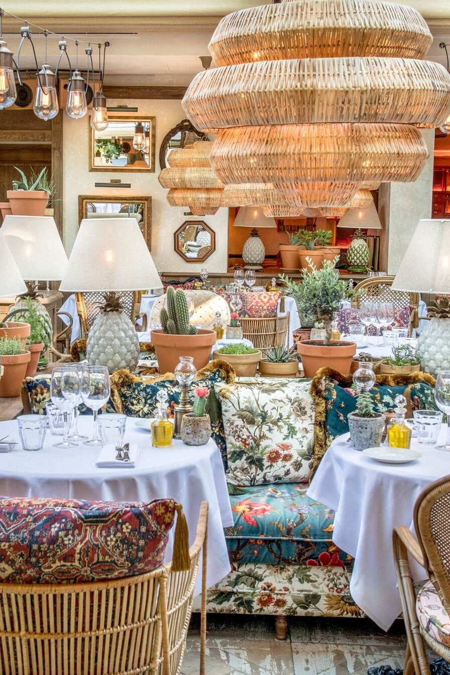 Tables Le Café Restaurant Saint Tropez