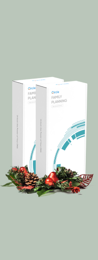Family Planning DNA Test (Set of 2) - Christmas