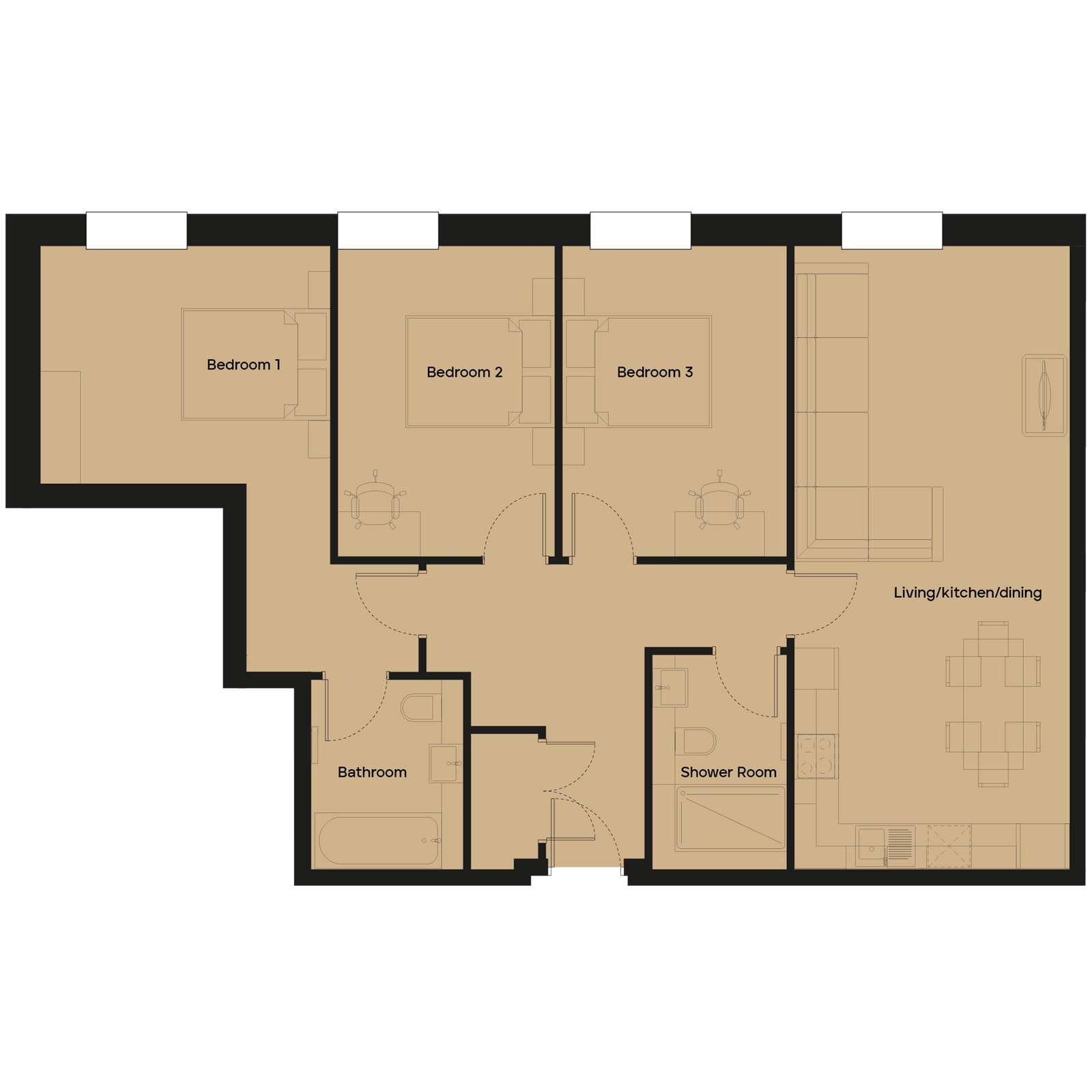 Apartment 7 Whitefriars Gloucester