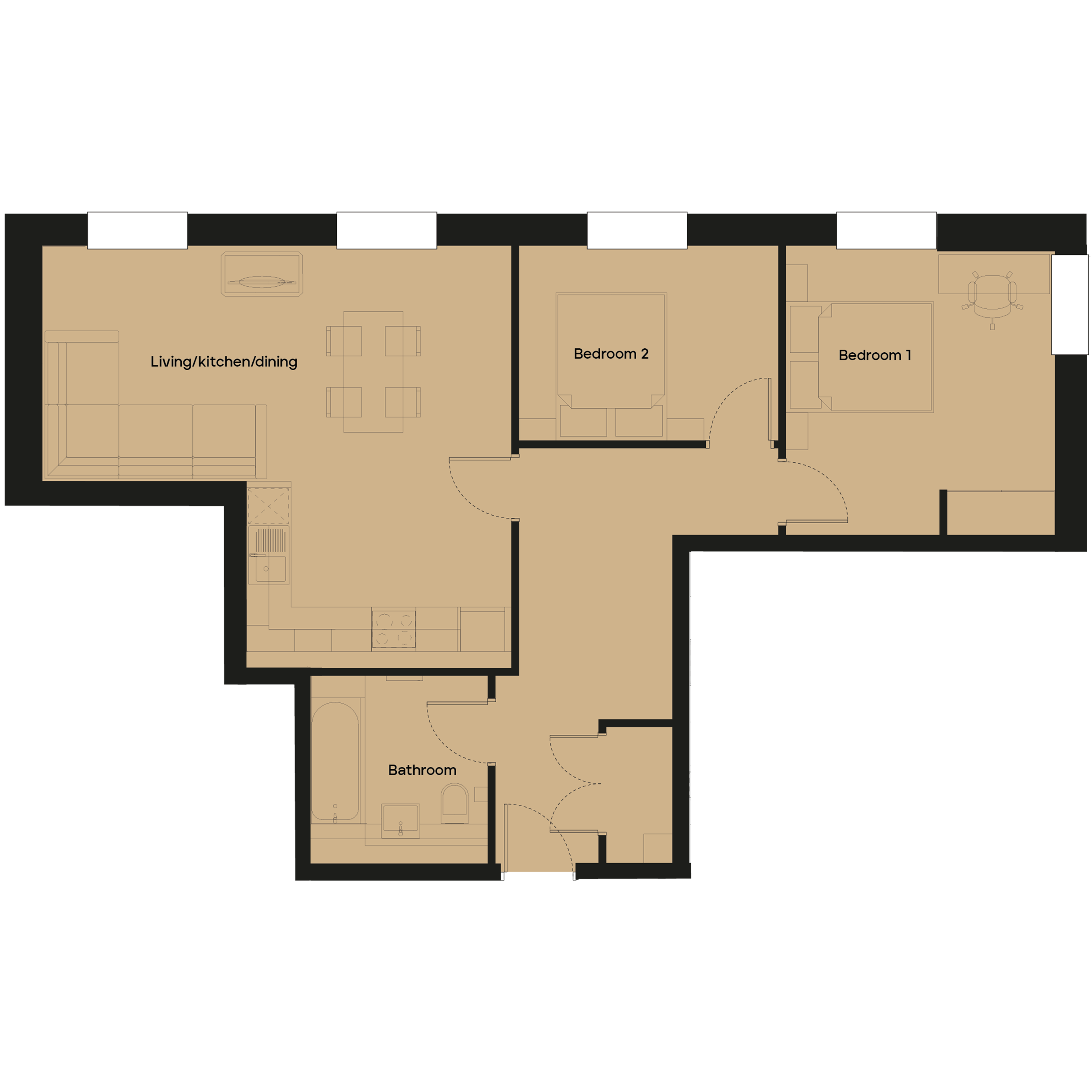 Apartment 17 Whitefriars Gloucester