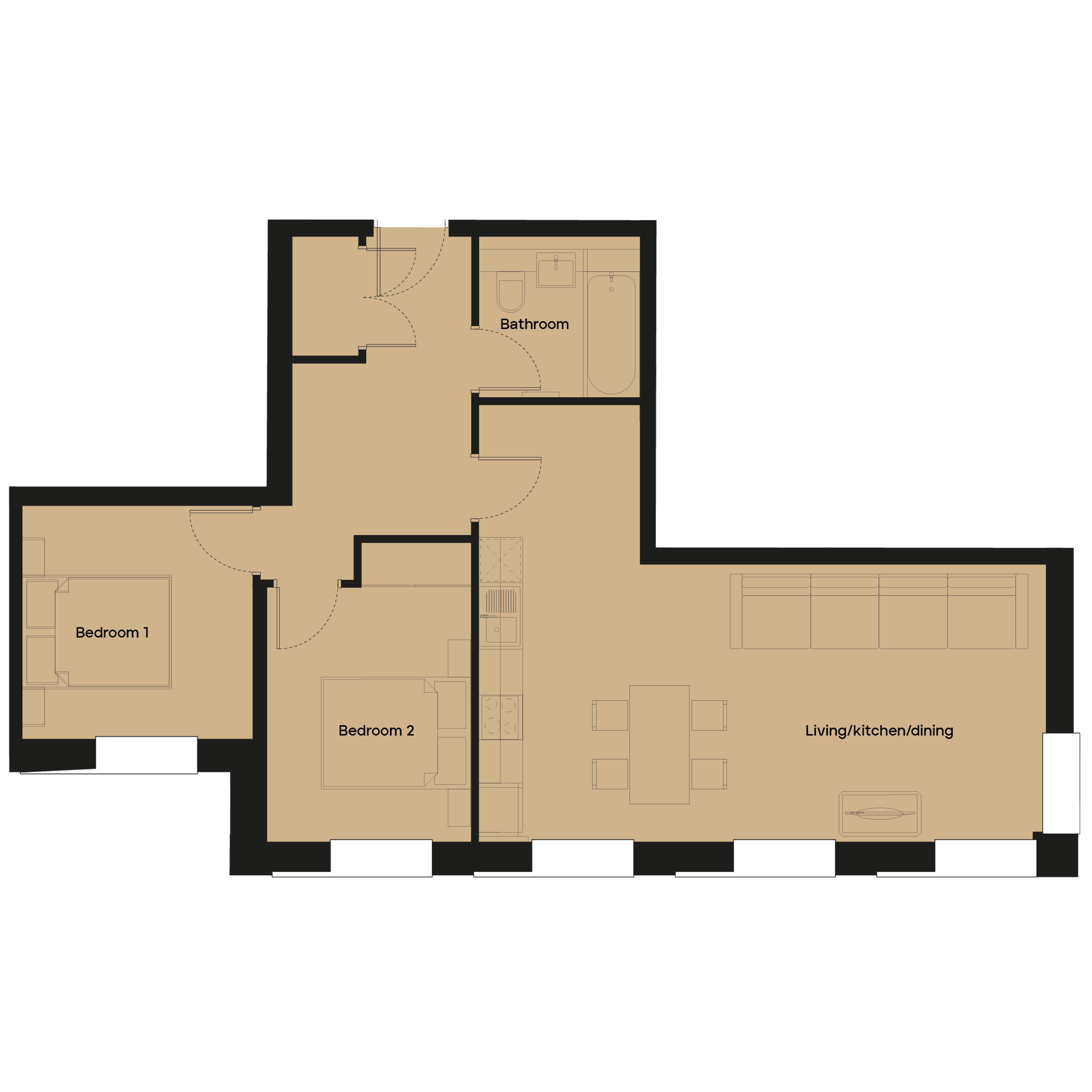 Apartment 19 Whitefriars Gloucester