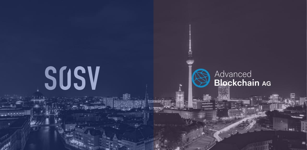 Advanced Blockchain AG and SOSV Join Forces on a Novel Blockchain Incubator