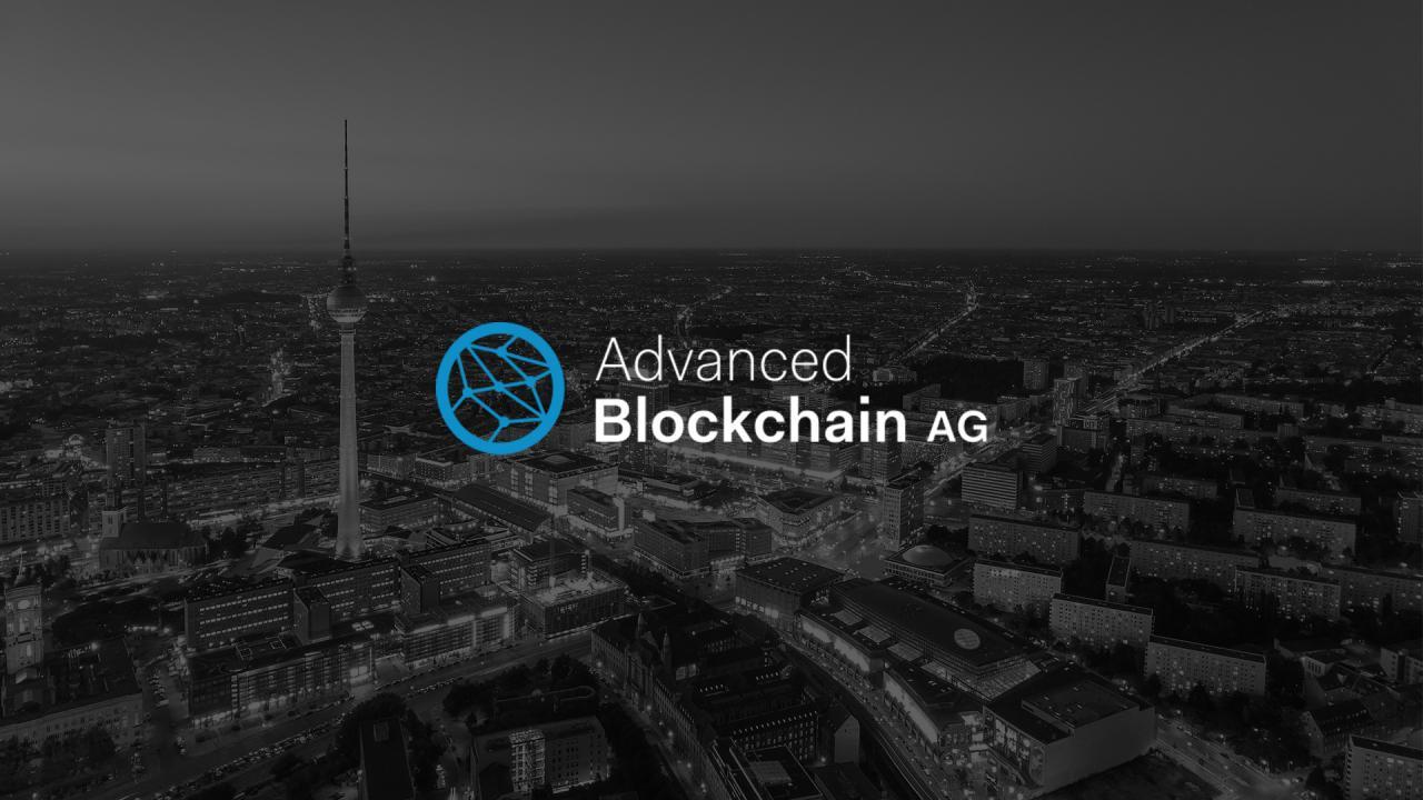 Advanced Blockchain AG: Update on Our Token Investments