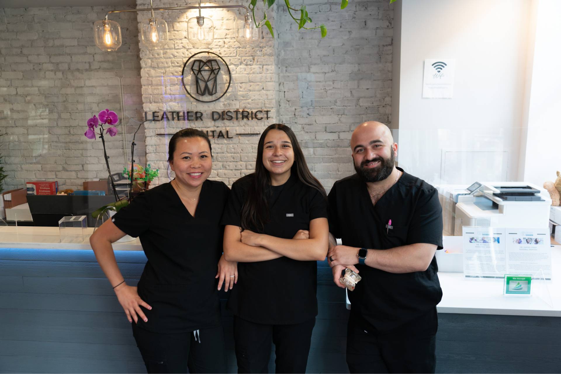 Dr. Michelle Vo and Dr. Daniel Chen in Boston, MA