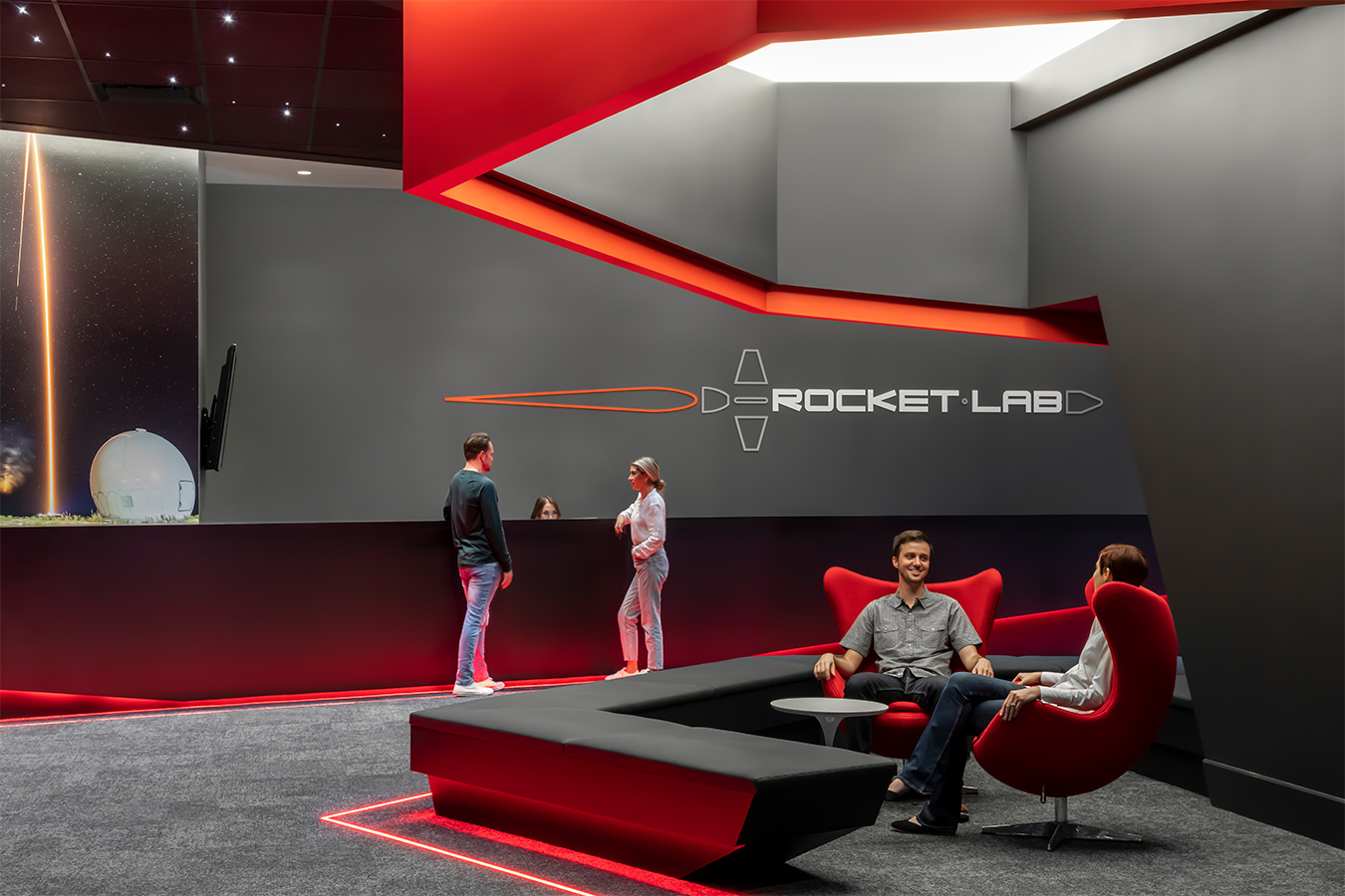 Rocket Lab Corporate Headquarters USA Work // Mahi