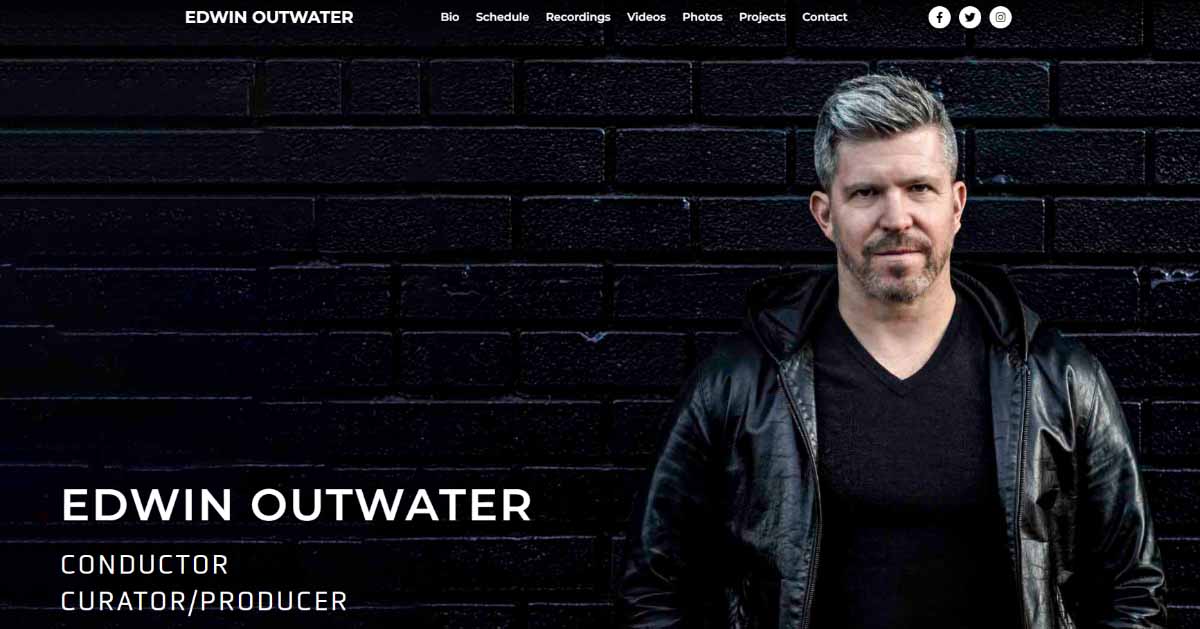 Edwin Outwater Official Website