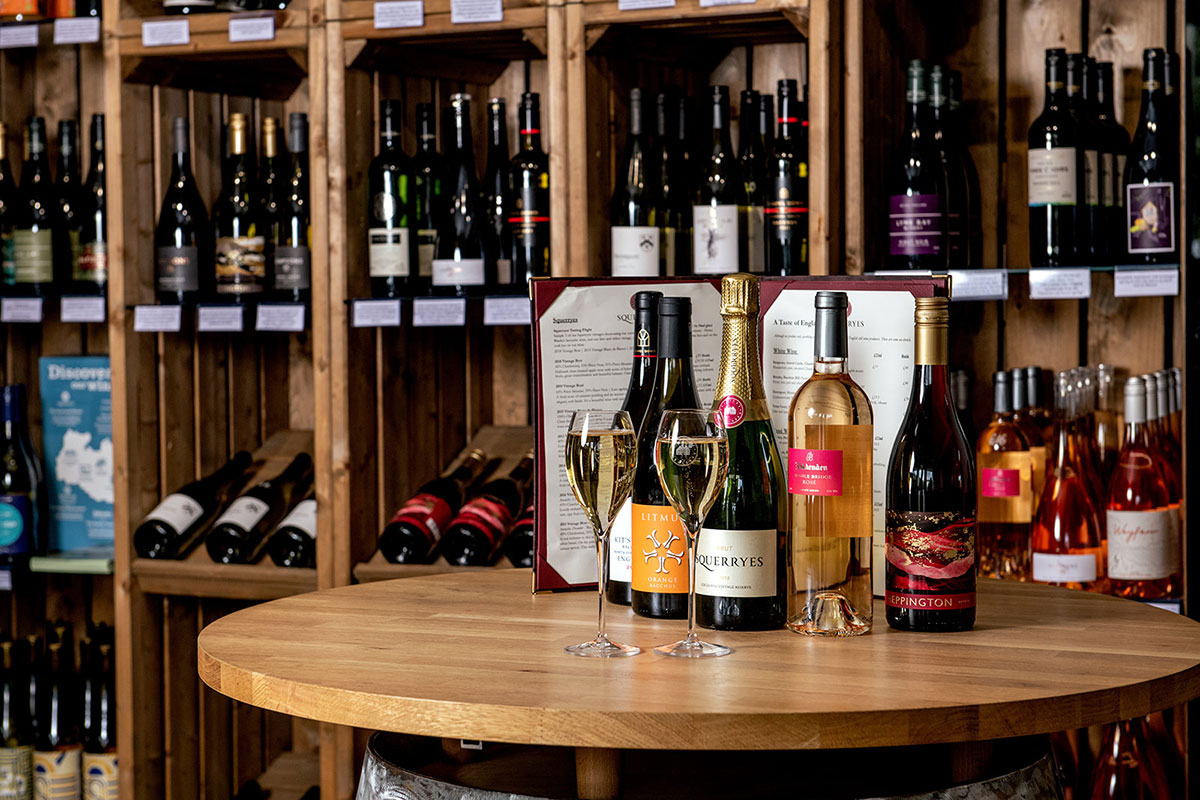 Celebrating English Wine Week at Squerryes Kent