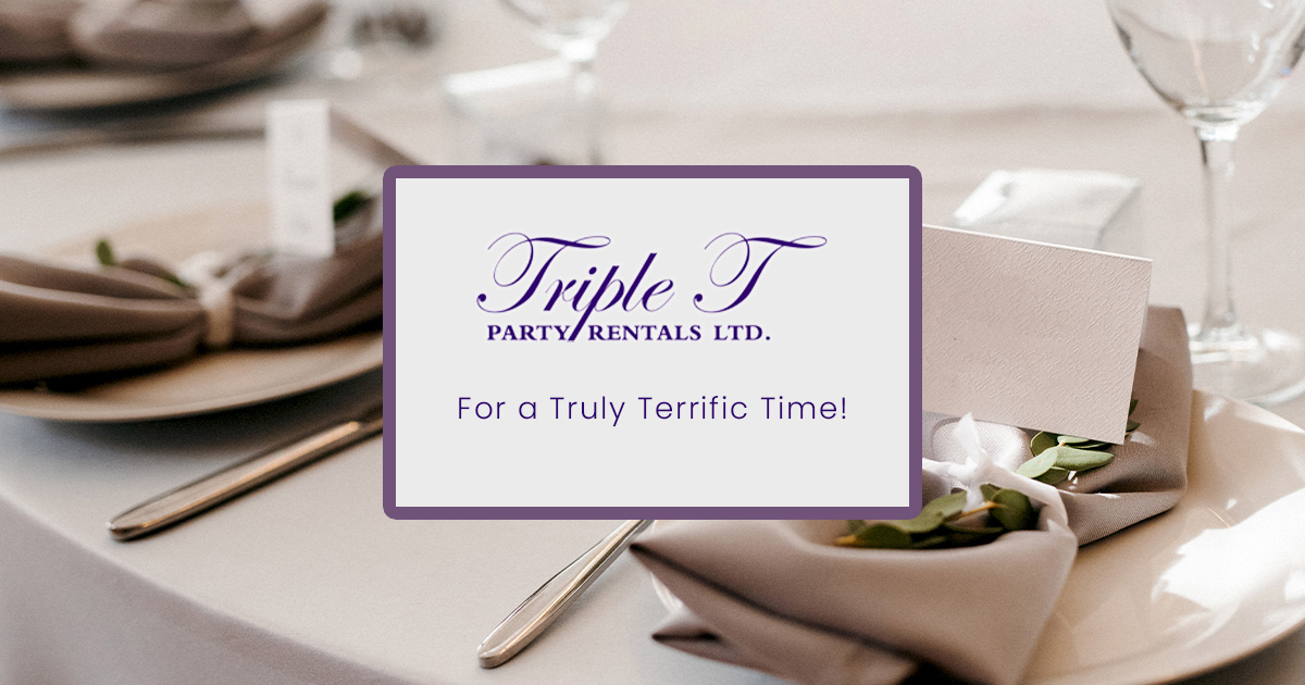 Our Rental Catalogue Triple T Party Rentals